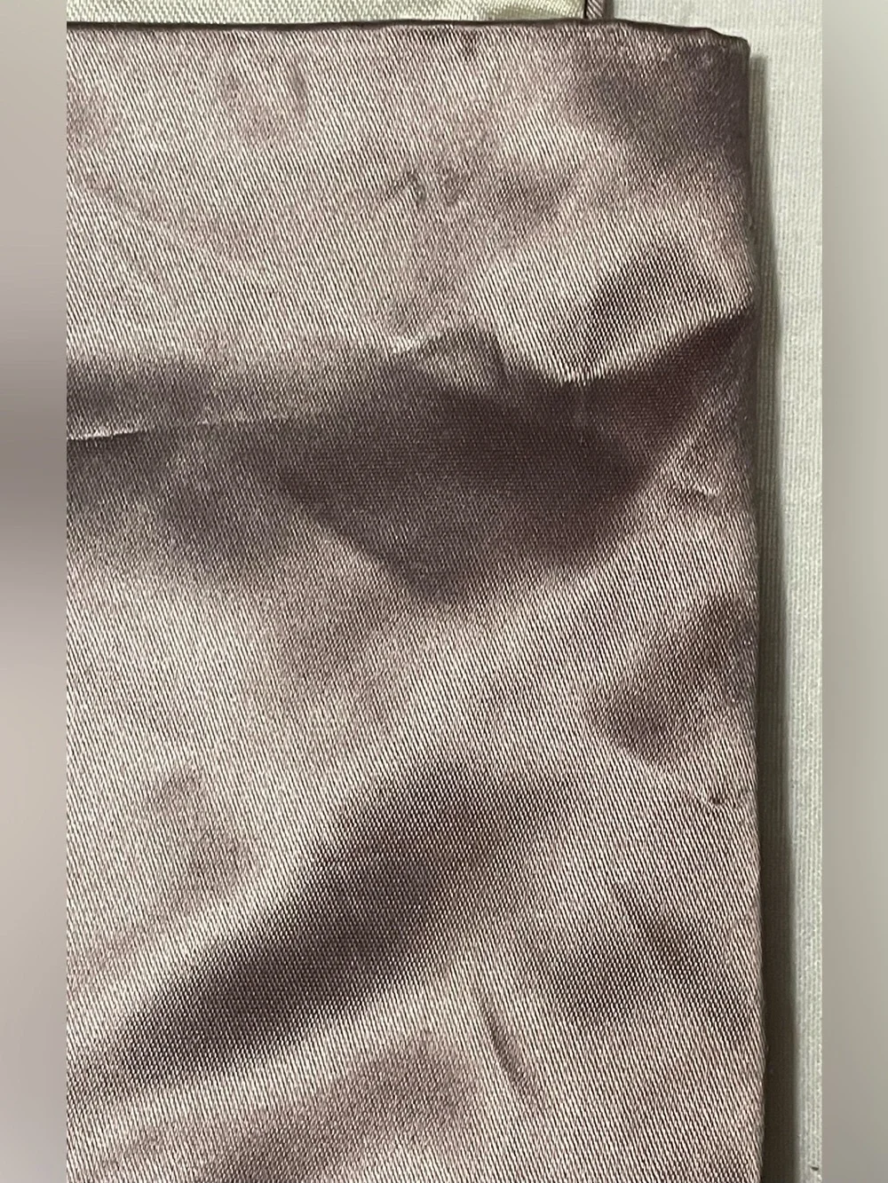 Vintage Christian Dior Mauve Satin Evening Clutch Bag (Flaws/As-Is)